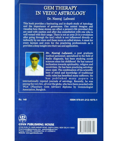 Gem Therapy in Vedic Astrology | English | Dr. Neeraj Lalwani | Gem Therapy in Vedic Astrology | English | Dr. Neeraj Lalwani |