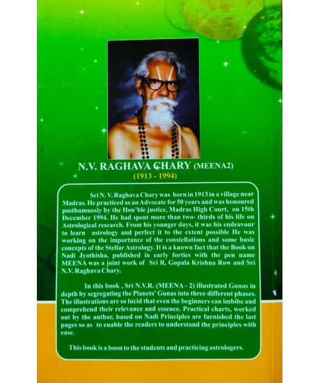 RAGHAVACHARYAM : Practical Stellar Astrology | English | N.V. Raghava Chary (Meena 2) |