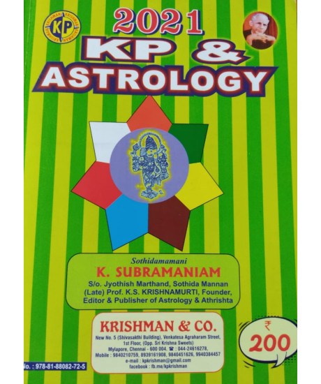 KP & Astrology Year Book 2021