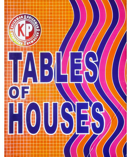 KP Tables of Houses | Sayana: 0 Degree North to 60 Degree 0-24 Hours | K. Subramaniam | 