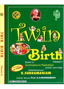 Twin Birth - Based on Krishnamurti Padhdhati (Set of 2 Volumes) | English | Latest Edition |