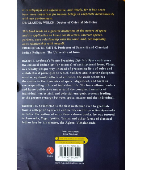 VASTU: Breathing Life into Space | English | Robert E. Svoboda | VASTU: Breathing Life into Space | English | Robert E. Svoboda |