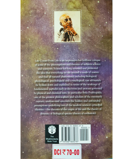 Life Comes from Life by A.C.Bhaktivedanta Swami Prabhupada