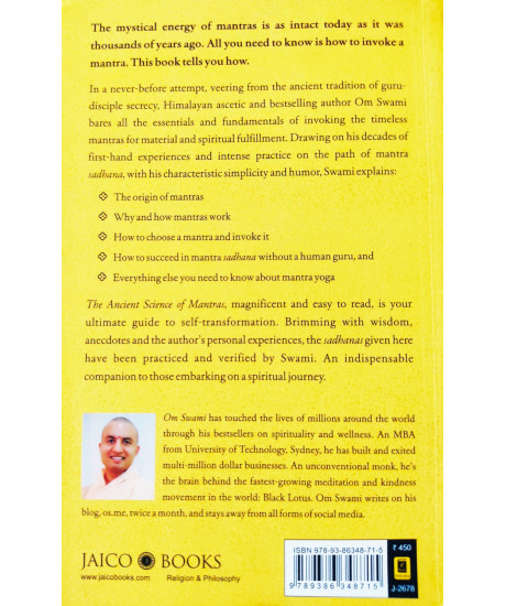 The Ancient Science of Mantras (English) by Om Swami The Ancient Science of Mantras (English) by Om Swami