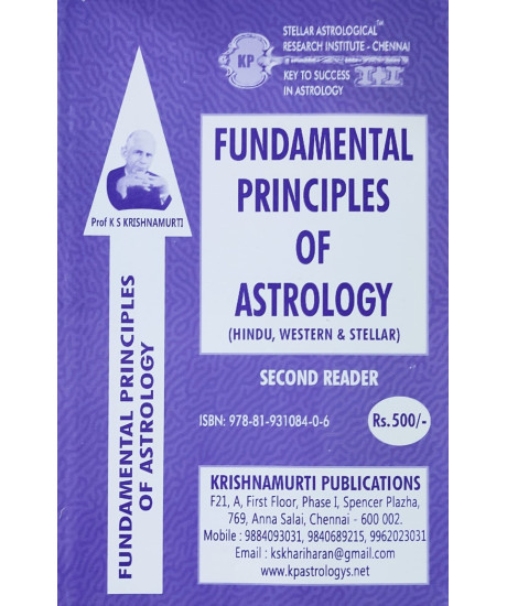 Fundamental Principles of Astrology | English | KP Reader 2 | Original | Fundamental Principles of Astrology | English | KP Reader 2 | Original |