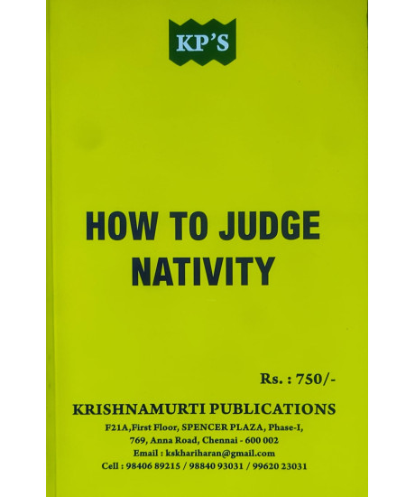 How to Judge Nativity | KP Astrology Classics | Latest Edition | English | Prof. K. Hariharan |