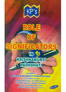 Role of Significators in Krishnamurti Padhdhati | English | Krishman & Co. | 