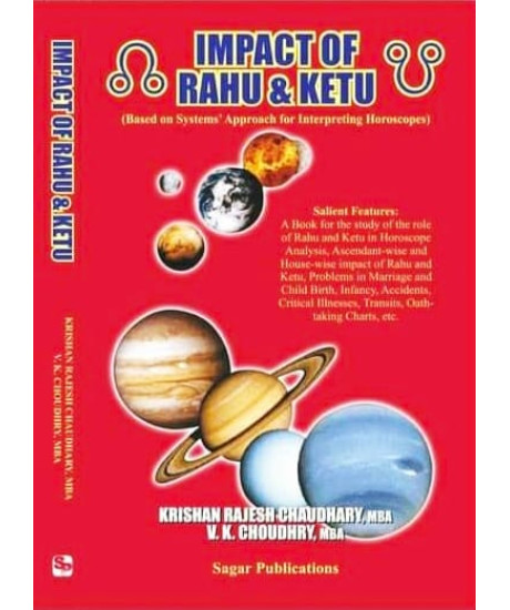Impact of Rahu and Ketu | English | Based on System' Approach for Interpreting Horoscopes |