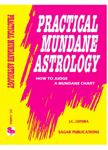 Practical Mundane Astrology | English | How to Judge A Mundane Chart | J C Luthra | 