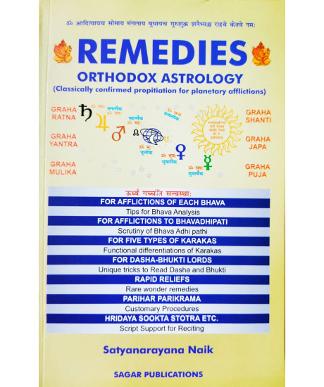 Remedies Orthodox Astrology | English Edition | Satyanarayana Naik |