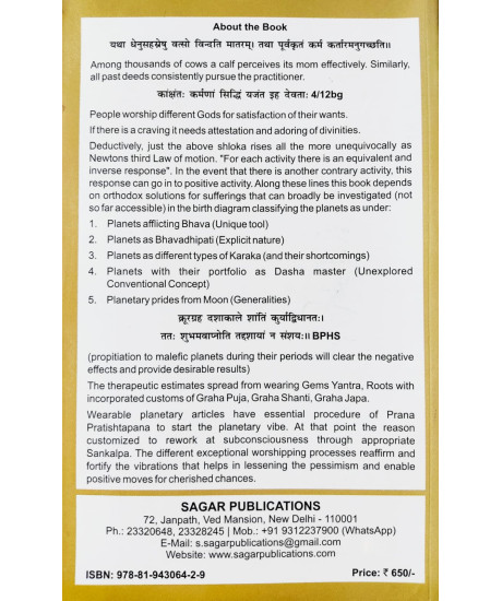 Remedies Orthodox Astrology | English Edition | Satyanarayana Naik |