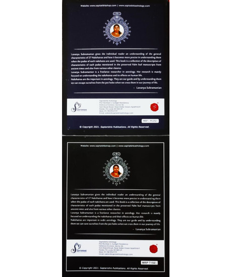 108 Nakshatra Padas in Tamil Astrology (Set of 2 Vol.) | Tamil Text Excerpts in English Translation | 108 Nakshatra Padas in Tamil Astrology (Set of 2 Vol.) | Tamil Text Excerpts in English Translation |